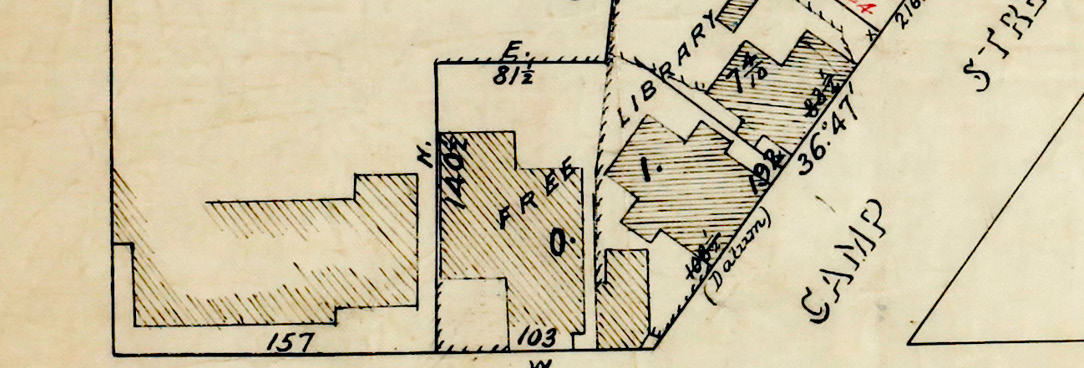 Map of Reserve Benevolent Asylum Committee 1878.