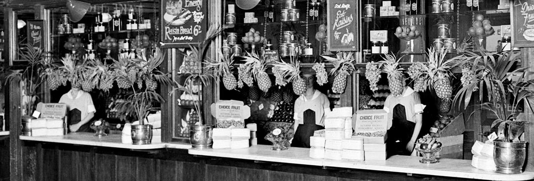 Victorian Railway Fruit Stall circa 1920s