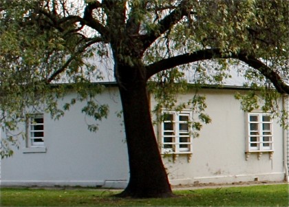 Ranger Michael Murphy’s 1862 lodge in 2013 showing the eastern and southern walls