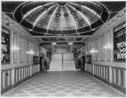 Photo of an ornate dome ceiling 