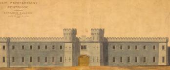 Drawing of Pentridge Prison