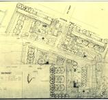 Details of the tree plantings and landscaping in the low-rise part of Debney’s Estate. PROV, VPRS 1808/P0, Unit 60, File D7 Debney Meadows Estate – Part 3, Drawing no. 10781/L.